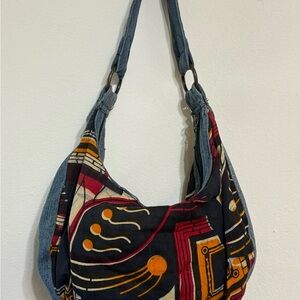 Handmade Colorful Patterned Women's Bag by Dsenyo perfect for‎ festivals